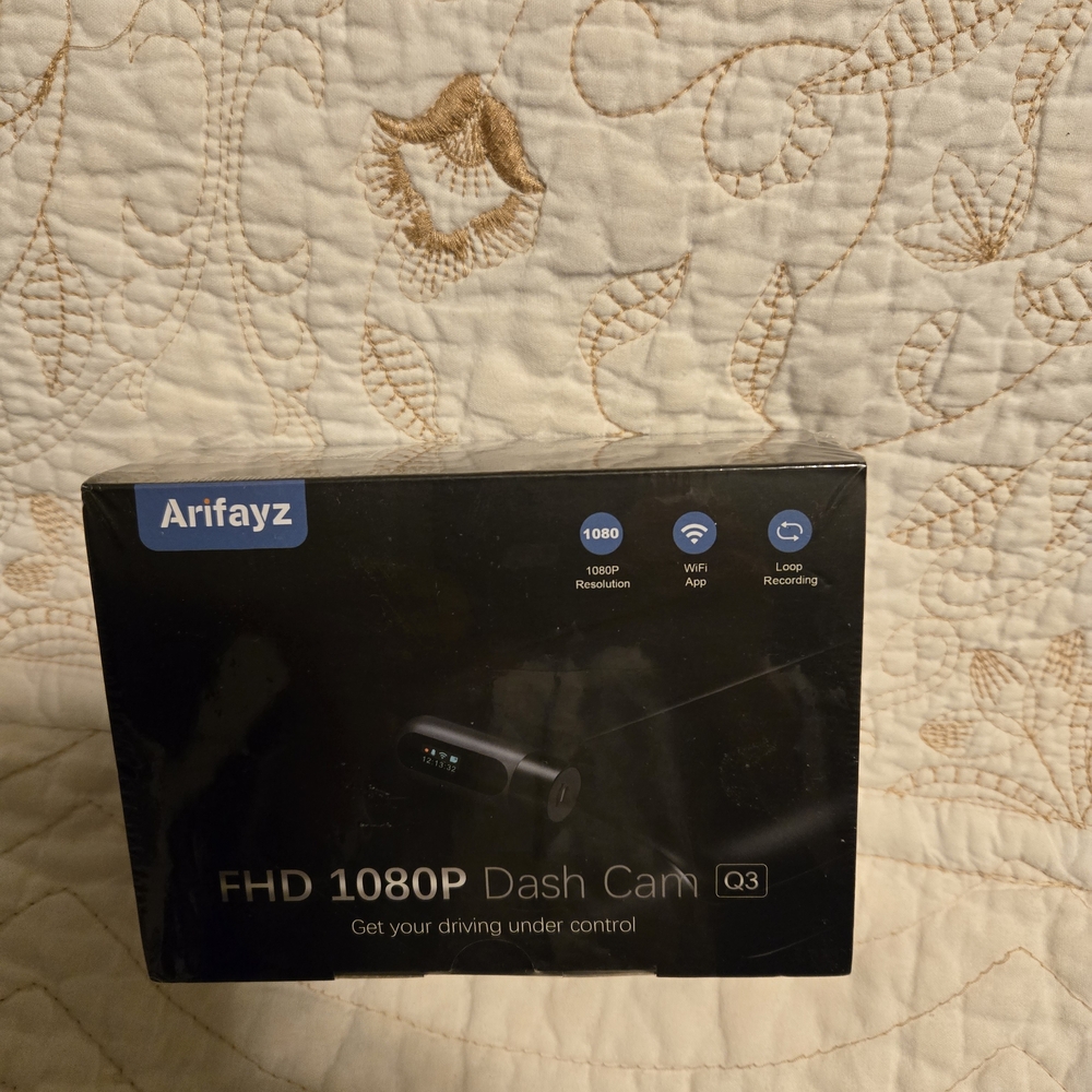 FHD 1080P Dash Cam - Black